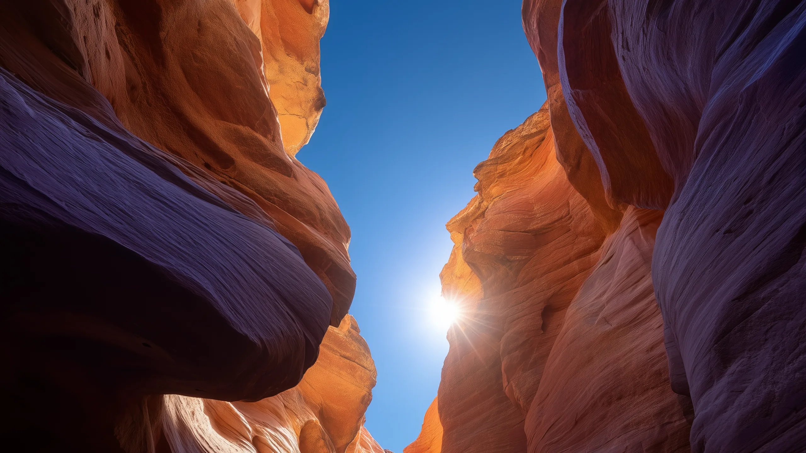 Antelope Canyon at midday