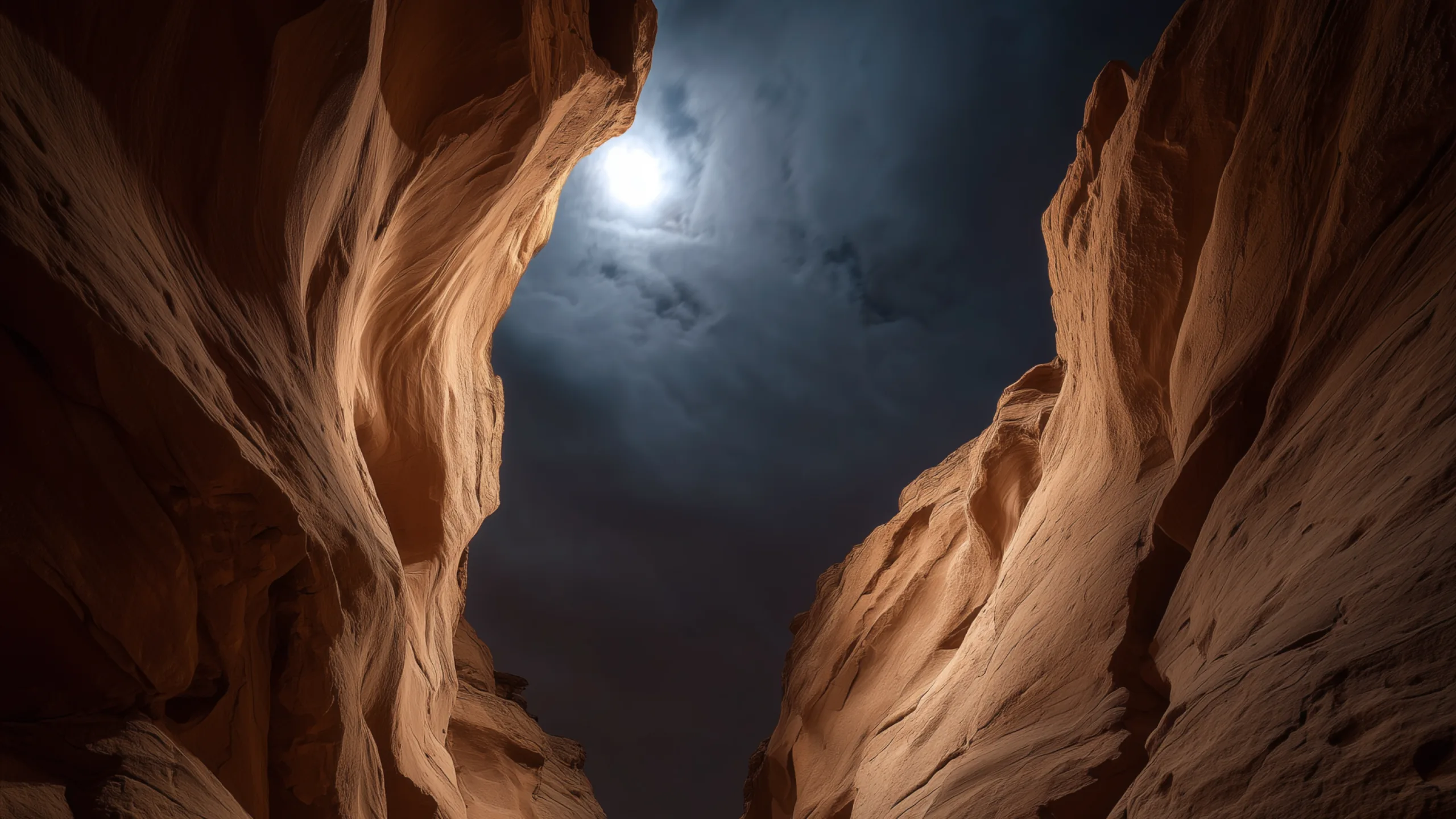 Antelope Canyon at night