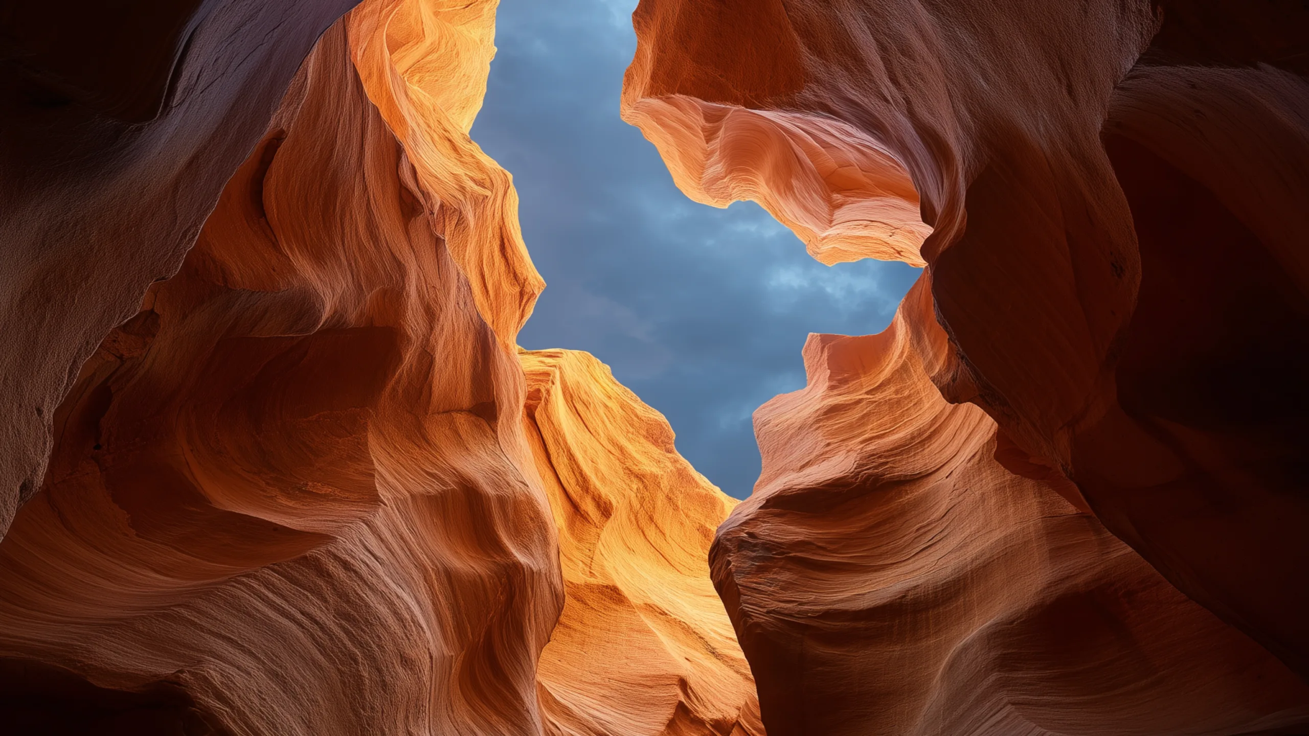 Antelope Canyon at sunset